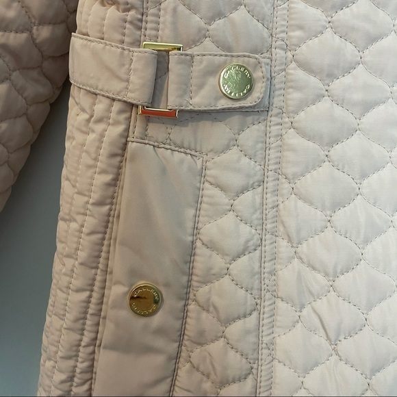 Gallery lighter Weight Beige Quilted Jacket Sz. S - Picture 5 of 16